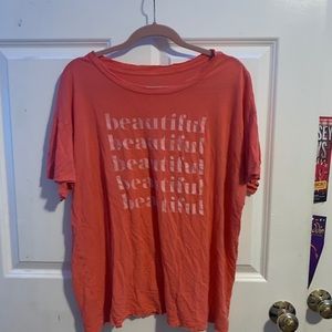 aerie real soft oversized boyfriend tee